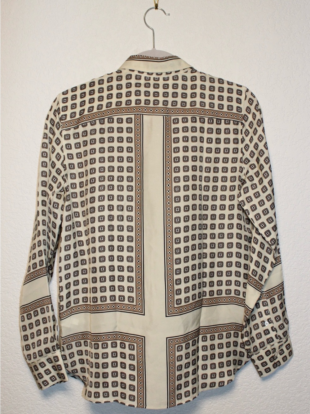NWT Jules classic-fit shirt in foulard print - Size 2 - Picture 5 of 16